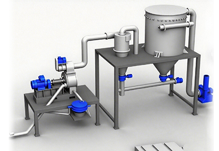 废旧锂电池正负极片脱粉机